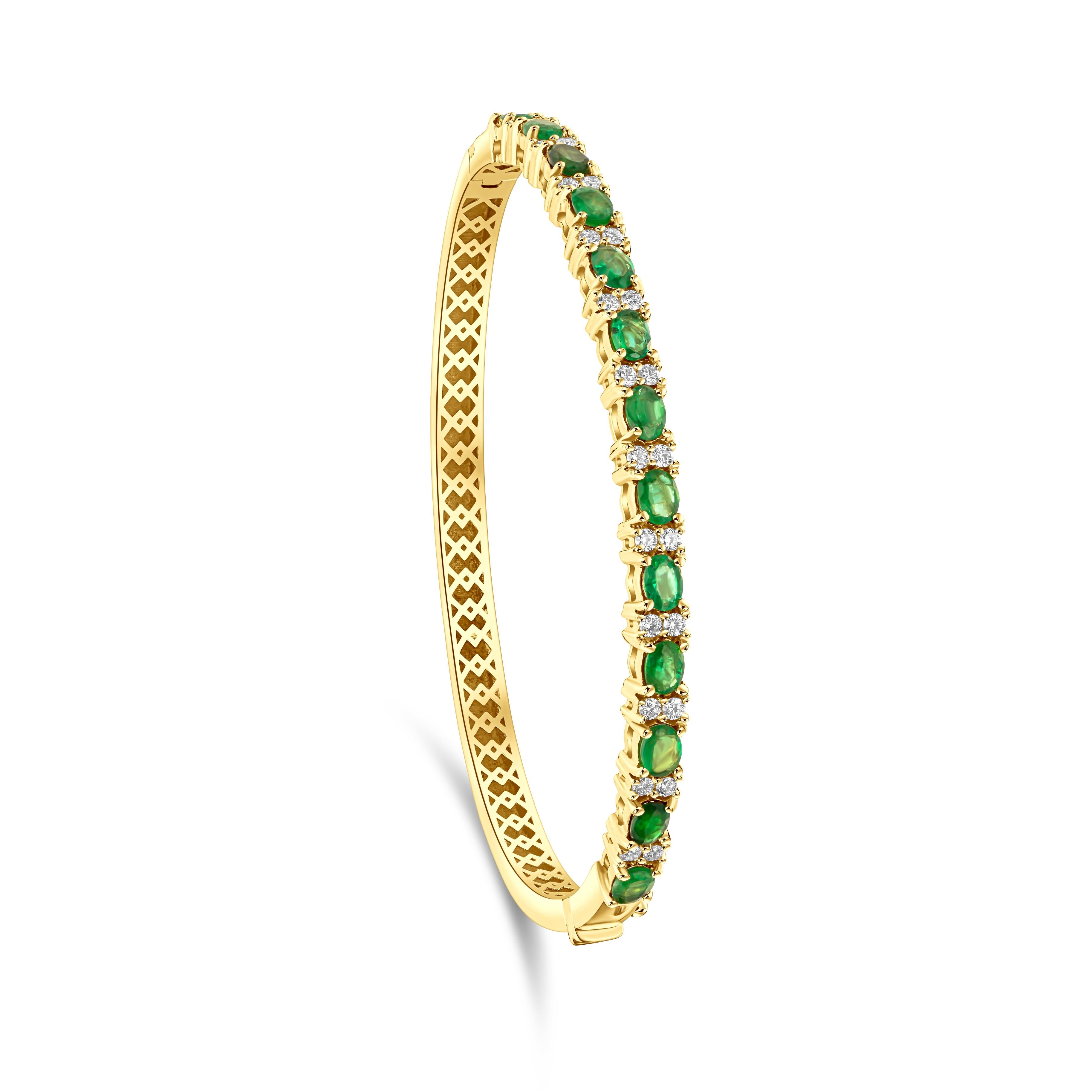 Regal Emerald Arc Bangel