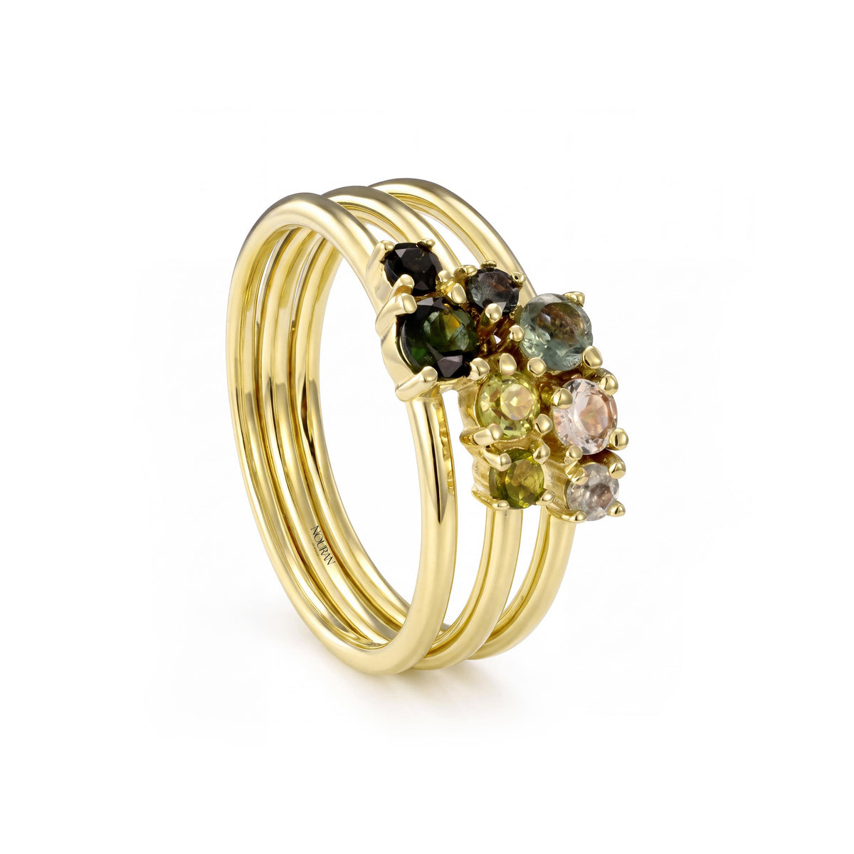 Tourmaline Ombre Ring