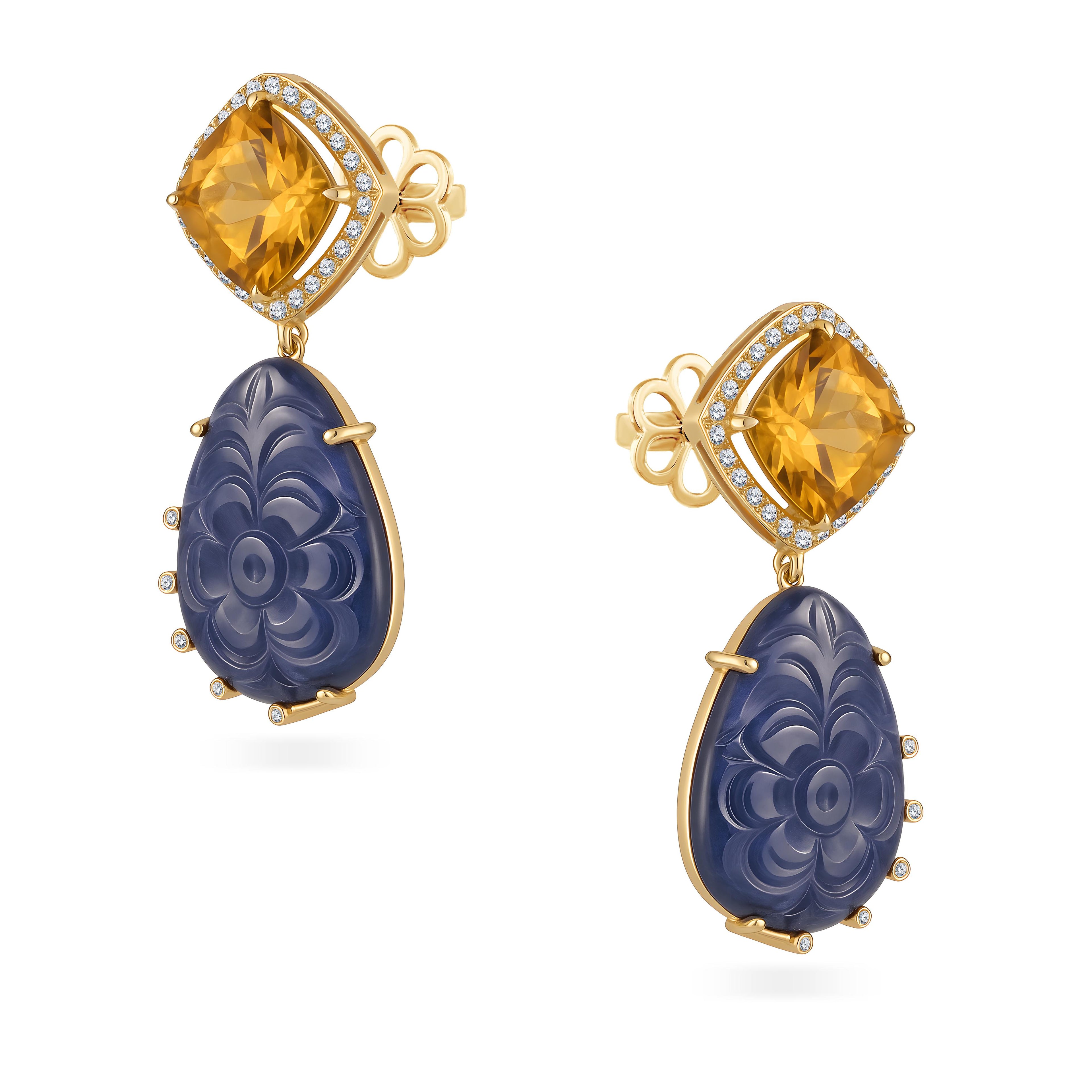 Soleil Bleu Earrings