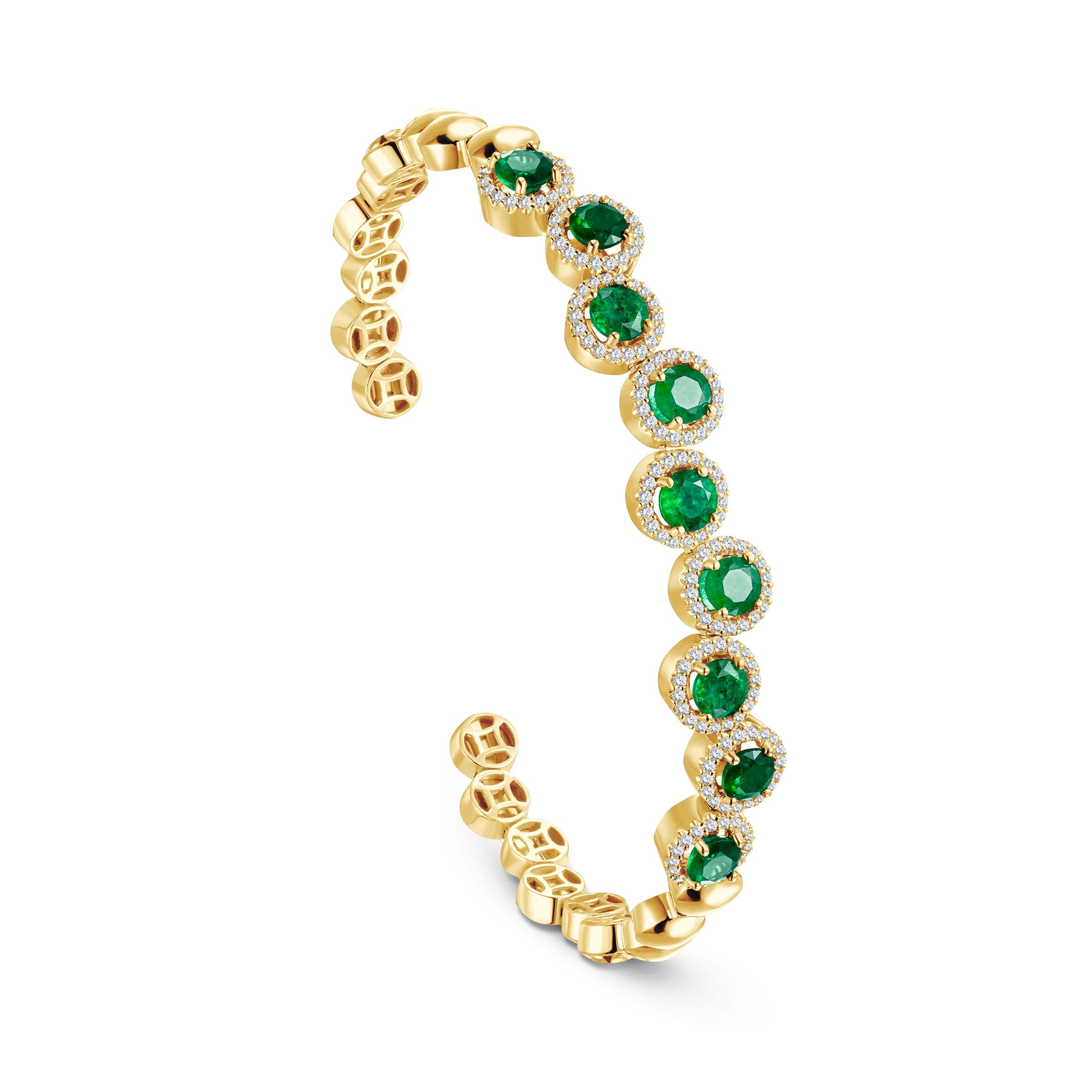 The Esmeralda Bangle