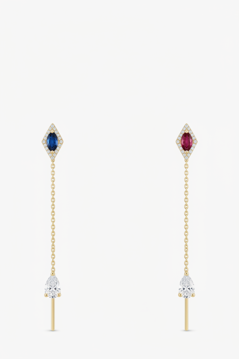 Tessera Drop Earrings