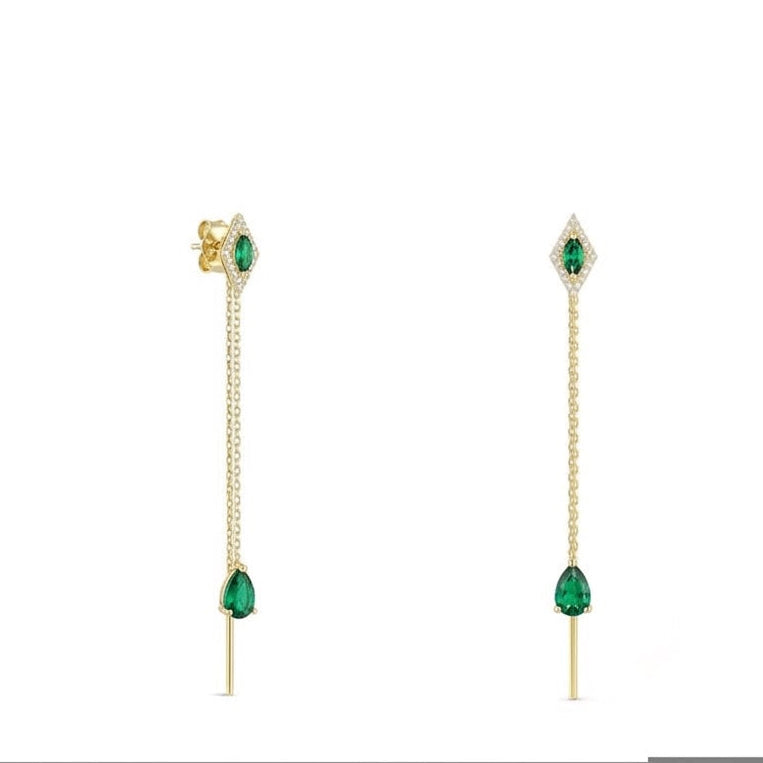 Tessera Drop Earrings