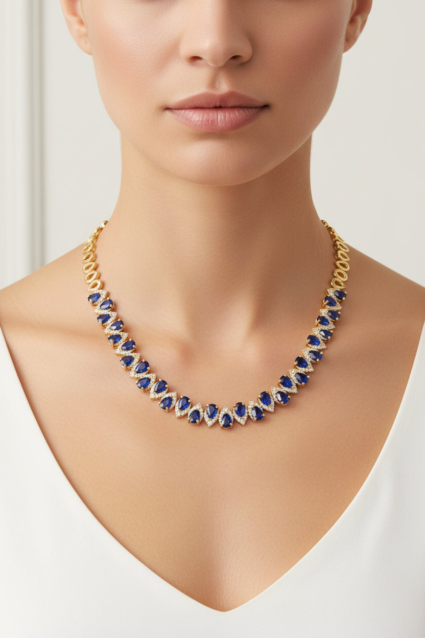 Royal Riviera Sapphire Necklace